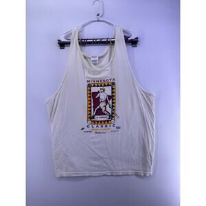 Vintage HanesHeavyweight Minnesota Baseball tankTop size 2XL